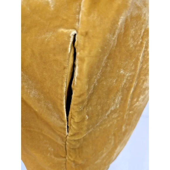 NWT Anthropologie Melody Chartreuse Yellow Velvet Tunic Dress Sz Xs $148 - Picture 7 of 12